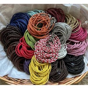 Adjustable faux leather bracelets, large bundle of 559 items total, new